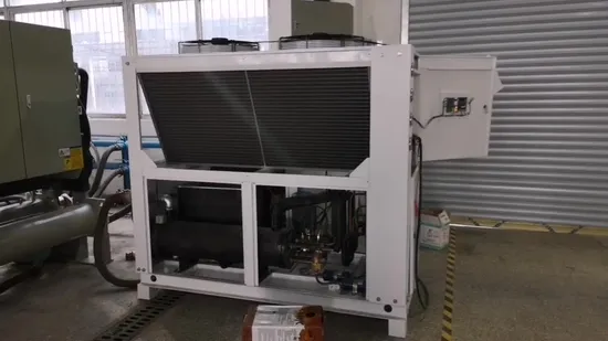 -Refrigeratore d'acqua glicole raffreddato ad aria a bassa temperatura da 20c 20kw per birrifici