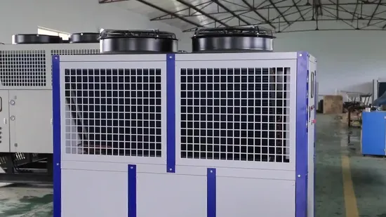 -Refrigeratore d'acqua glicole raffreddato ad aria a bassa temperatura 10c 32kw ​​per birrifici