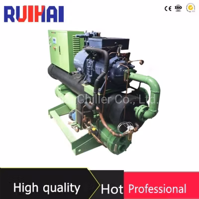 Raffreddamento a piastre ad alta frequenza, refrigeratore a vite raffreddato ad acqua